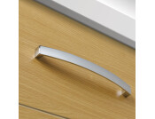 Saffron Bow Hdl Alu Pol Chr 160mm cc