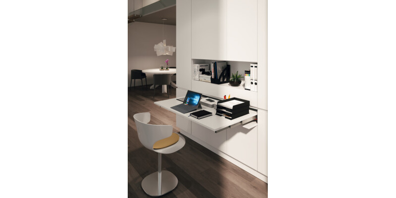 LUNCH+39 PO Drw Table Fitting 450/1200mm