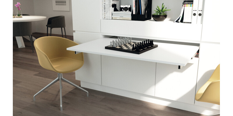 LUNCH+39 PO Drw Table Fitting 450/1200mm