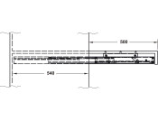 OPLA PO W/T w Shelf 40kg 450mm St/AA