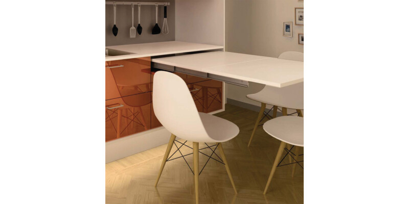 LUNCH PO Table Fitting 60kg 1200mm St/AA