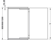 OPLA TOP PO W/T 40kg 600mm St/AA Slv