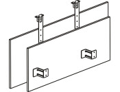 Ropox Hidden Panel Fittings St Wht Paint