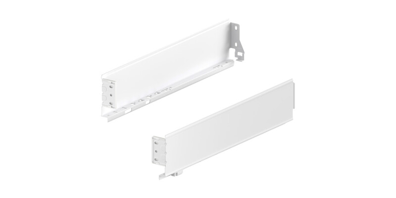 MX Std Sgl Drw Sides 80/300mm St Wht