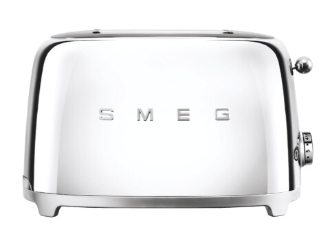 Smeg FAB TSF01SSUK Toaster 2 Slc Chr