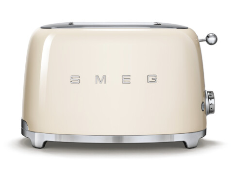 Smeg FAB TSF01CRUK Toaster 2 Slc Crm