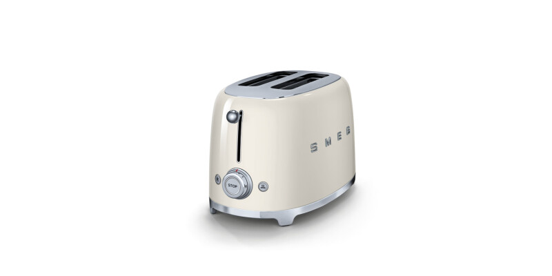 Smeg FAB TSF01CRUK Toaster 2 Slc Crm