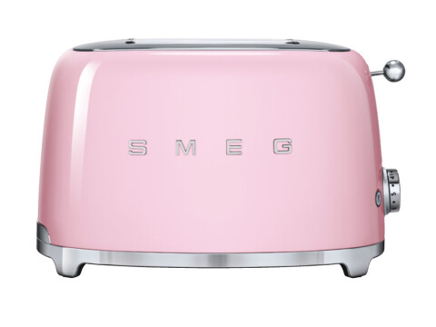 Smeg FAB TSF01PKUK Toaster 2 Slc Pnk
