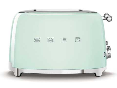 Smeg TSF03PGUK Toaster 4 Slc P.Grn