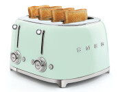 Smeg TSF03PGUK Toaster 4 Slc P.Grn