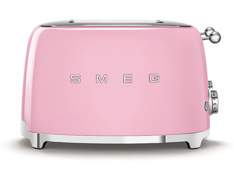 Smeg TSF03PKUK Toaster 4 Slc Pnk