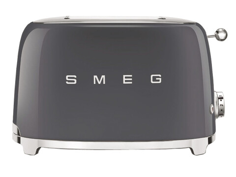 Smeg FAB TSF01GRUK Toaster 2 Slc Slt Gry