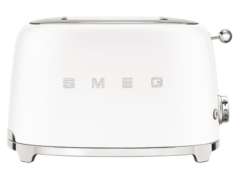 Smeg FAB TSF01WHMUK Toaster 2 Slc M.Wht