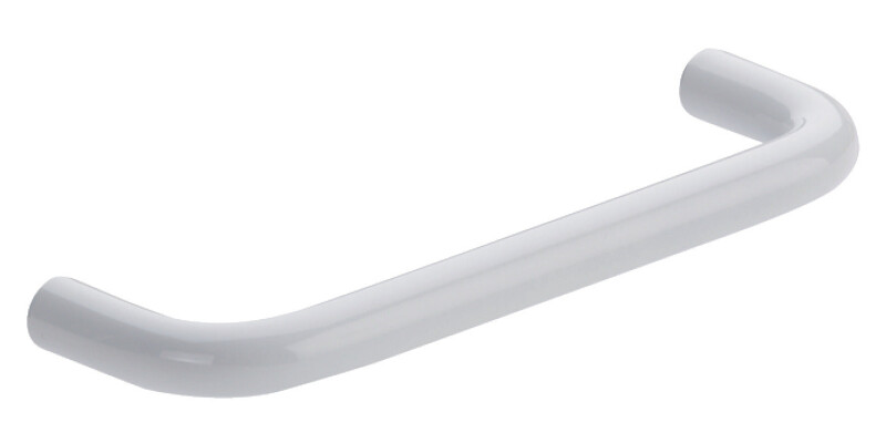 D Pull Hdl Steel White D8mm 128mm cc