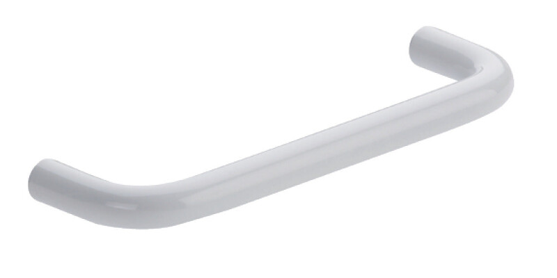 D Pull Handle, Steel, Fixing Centres 96-128 mm