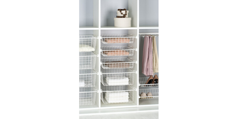 W/Robe Bskt 15kg 494x436x175mm St Wht