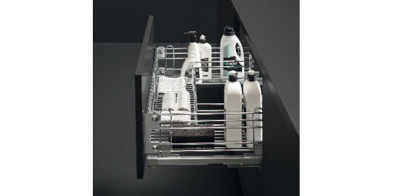 PO Undersink Wire Basket Set 800mm SCP