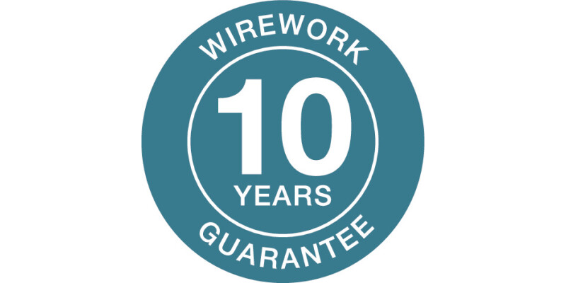 Hafele PO 2-Tier 150mm Full LH Chr Wire