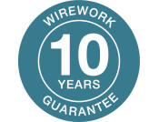 Hafele PO 2-Tier 150mm Full LH Chr Wire