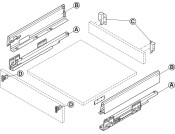 MXS Std Drw Set Full 35kg 84/270mm Gry