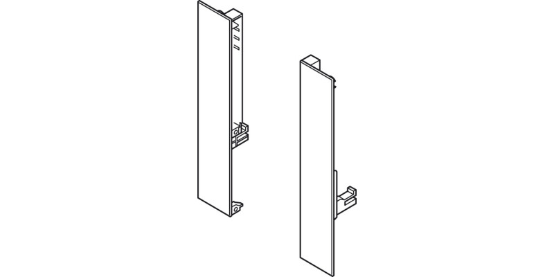 MXS Front Bracket Set 199mm Pl Ant