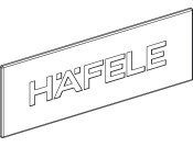 MXS Hafele Logo Cover Cap Pl Ant