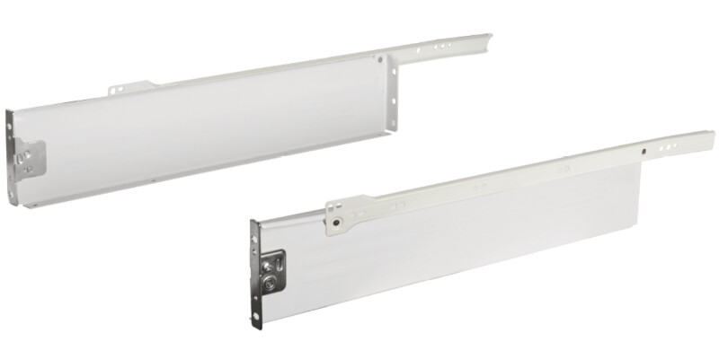 Metal Drawer Sides, Single Walled, 118 mm High, H&auml;fele Matrix Box Single