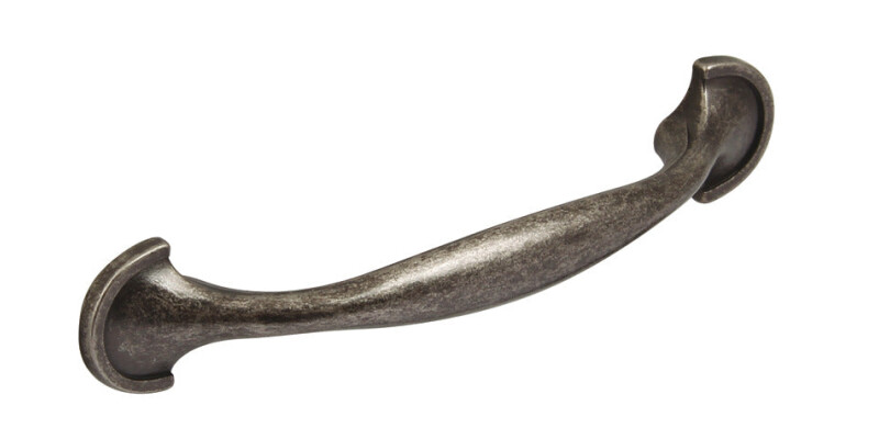 Norfolk Bow Hdl ZA Ant Pewter 96mm cc