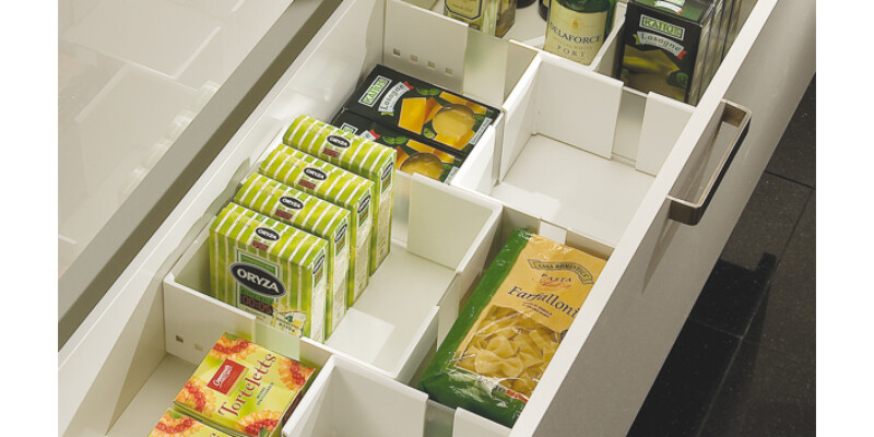 Cuisioflex Drw Insert Set x3 Wht/Wht