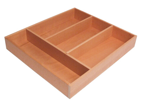 Cutlery Ins Lacquered Beech 60x360x400mm