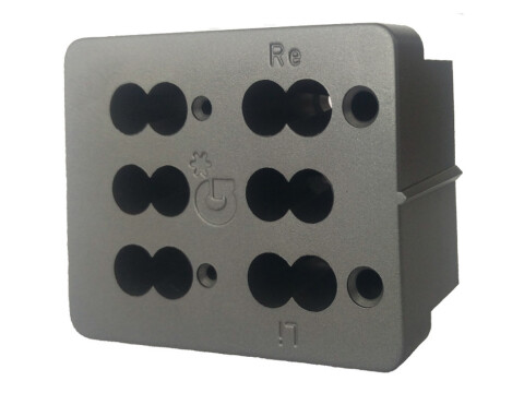 NPS P600 Spacer UH 25mm Pl Stn