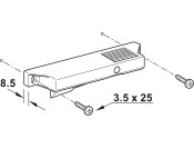 MX Follower for Internal Drawer Pl D.Gry