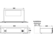 Plinth Heater for Plinth 100mm 2kW St St
