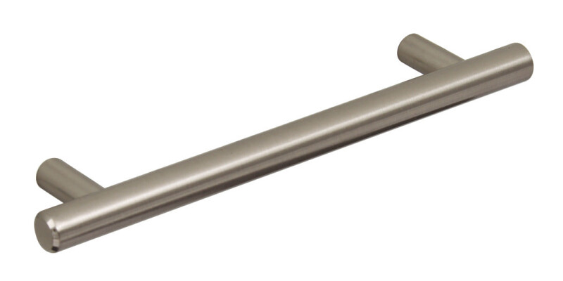 Bar Handle, Steel, &Oslash; 12 mm, Fixing Centres 96-456 mm, Barkston