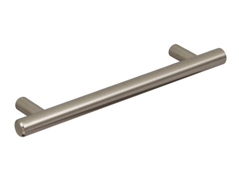Bar Handle, Steel, &Oslash; 12 mm, Fixing Centres 96-456 mm, Barkston