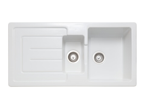 RM Austell CAU10102WH 1.5B Sink Cer Wht