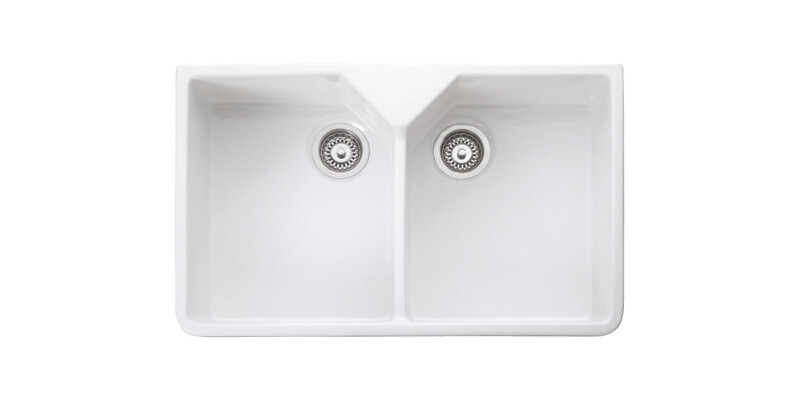RM Belfast CDB800WH 2.0B Sink Cer Wht