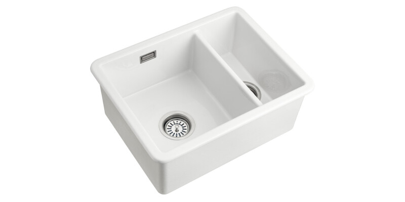 RM Rustique CRUB3315WH 1.5B Sink RH Cer