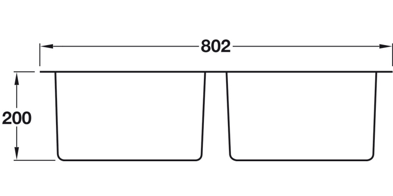 Smeg Mira VSTR3434-2 2.0B UH Sink SS
