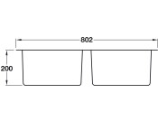 Smeg Mira VSTR3434-2 2.0B UH Sink SS