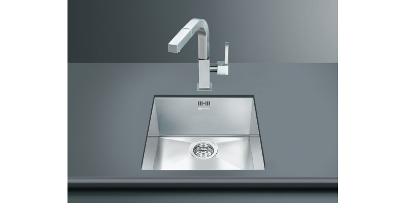 Smeg Quadra VSTQ40-2 1.0B UH Sink SS