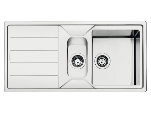 Smeg Mira LDR102-2 1.5B UH Sink SS