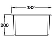 Smeg Mira VFU34SFR 1.0B UH Sink SS