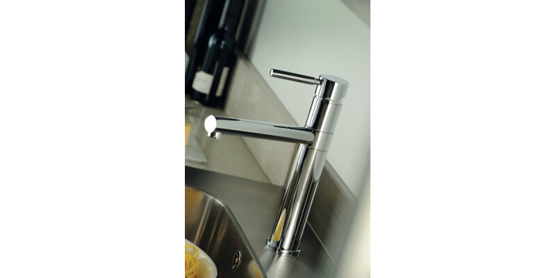 Abode AT1088 Hydrus Sgl Lvr L-Tap Chr