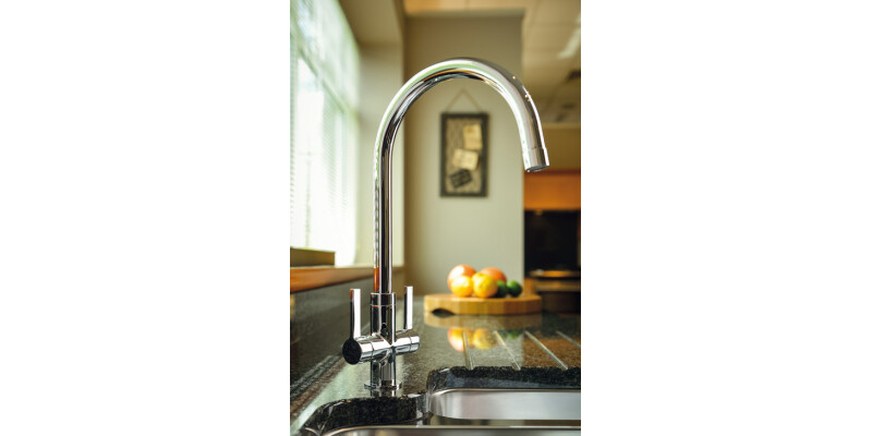 Abode AT1226 Pico Dual Lvr C-Tap Brs Chr