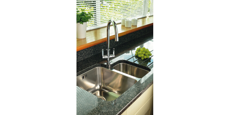 Abode AT1226 Pico Dual Lvr C-Tap Brs Chr