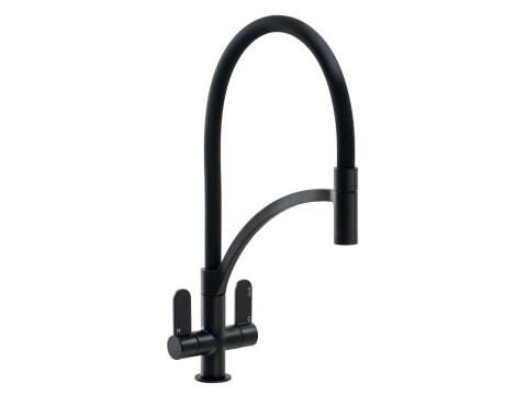 Abode AT2183 GenioPro Dual Lvr C-Tap Blk