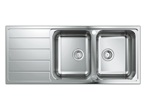 Grohe K500 1160mm 2.0B UH Sink/Drain SS