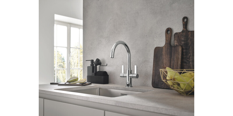 Grohe K700 UM 550mm 1.0B UH Sink SS