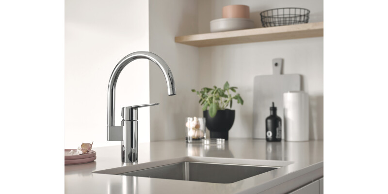 Grohe K700 UM 550mm 1.0B UH Sink SS